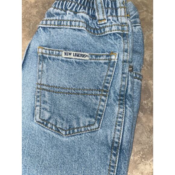 Vintage Y2K New Legends Flare Jeans Kids Size 5 | Retro Bootcut Denim - Picture 1 of 3
